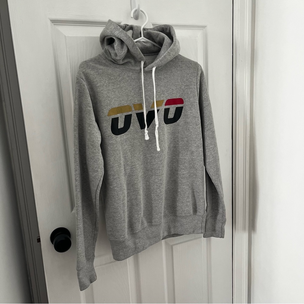 OVO Gray Hoodie with Multicolor Logo
